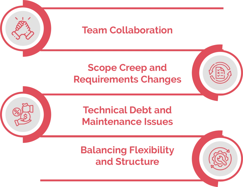 What are the challenges of Agile Web Development, and how can you overcome them?