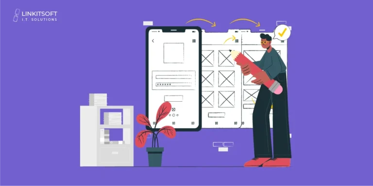 mobile app wireframe