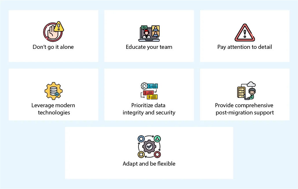 What are the Practical Tips on How to Undertake the Migration Process?