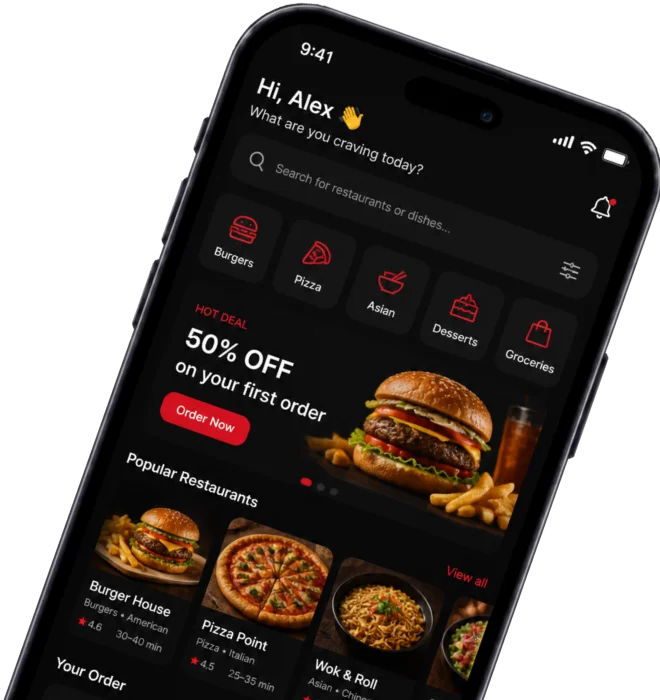 Best Food Delivery App Development Company​