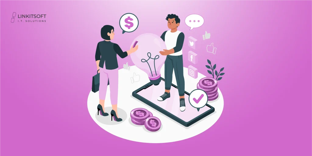 how to sell an app idea